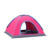 Tent-008, 3-4 Sleeper Dual Door Tent - Pink