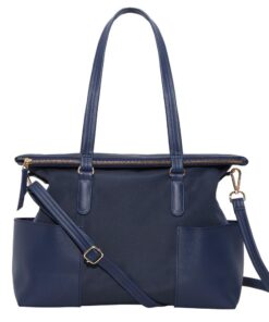 Terra Tote Handbag - Navy