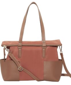 Terra Tote Handbag - Terracotta