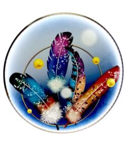 TGS-076-26 Leafy Wall Art Portrait