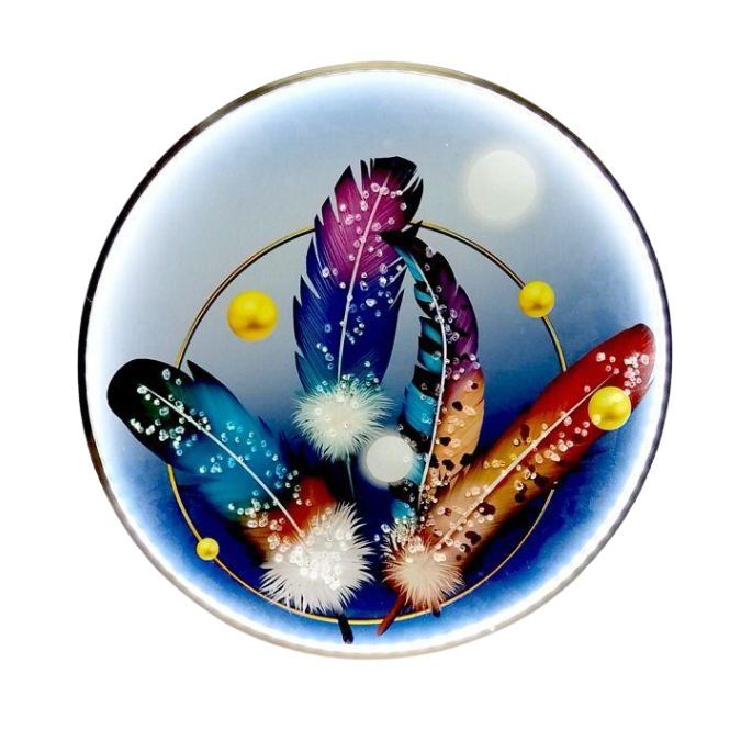 TGS-076-26 Leafy Wall Art Portrait