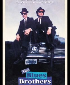 The Blues Borthers - Poster with Black Frame