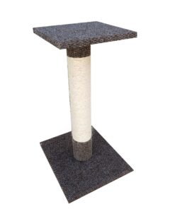 The Cat Post - Sisal Post and perch 73cm high - Brown