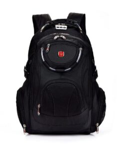 The Clip - Backpack Travel Laptop Outdoor Sports Hiking Antitheft Large Bag - Black