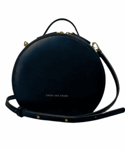 The Duchess Leather Ladies Handbag - Black