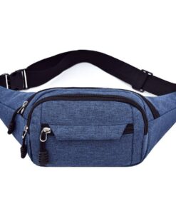 The Hub - Waist Bag - Moon Bag - Large Capacity - Blue