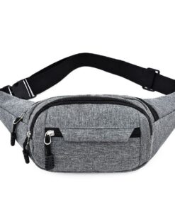 The Hub - Waist Bag - Moon Bag - Large Capacity - Grey
