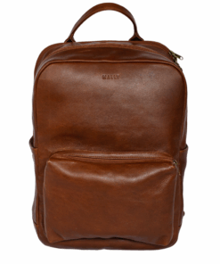 The Hunter Genuine Handmade Leather Laptop Backpack - Brown