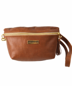 The Leather Waist Bag - Warm Tan