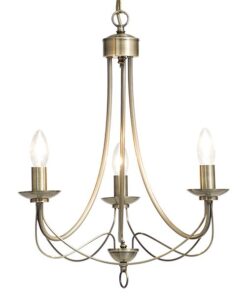 The Lighting Warehouse - Chandelier Modern no Shade Maypole 3 12375AB
