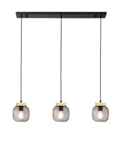 The Lighting Warehouse - Pendant Nest 3 Light Black