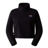 The North Face - Women's 100 Glacier Cropped 1/4 Zip Fleece - XS