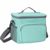 Thermal Insulated Cooler Bag with Strap - Turquoise