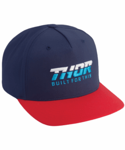 Thor Segment Navy/Red Snapback Curved Bill Hat
