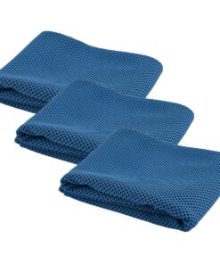 Three Marco Ice Cooling Towels - Blue