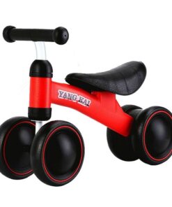 Three wheel Balance Bike kids Scooter Baby Walker - Red