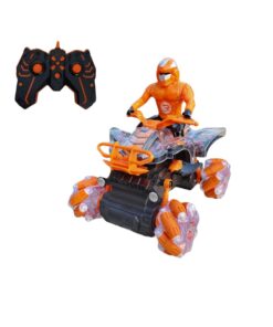 Thrilling Stuntman Remote-Controlled Quad Bike Toy