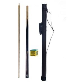 Thurstons Hustler Pool Cue, Tube Case & Chalk Combo