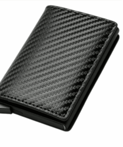 TISKO RFID Blocking Anti-theft Credit Card Holder Wallet for Men PU Leather