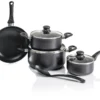 Tissolli Non Stick Aluminium 9 Piece Cookware Set