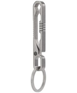 Titanium Alloy EDC Belt Clip Keychain