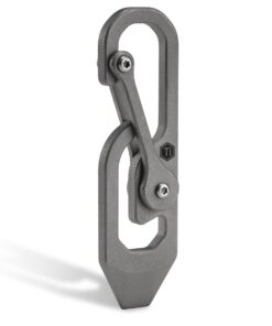 Titanium Alloy EDC Keychain Carabiner/Prybar