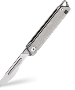 Titanium Alloy EDC Mini Folding Pocket/Keychain Knife