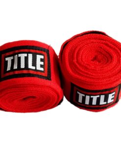 TITLE Boxing Handwraps - 4.5m - Red