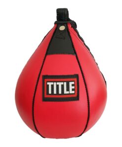 TITLE Boxing Speedbag - Genuine Leather