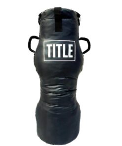 TITLE Grappling And Boxing Dummy Bag - Black
