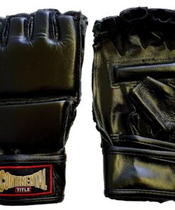TITLE Grappling / Heavy Bag Gloves - Leather - M