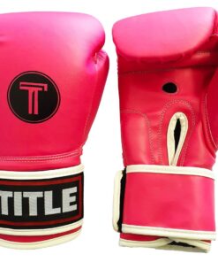 TITLE Ladies Boxing Gloves - Pink - 8 oz
