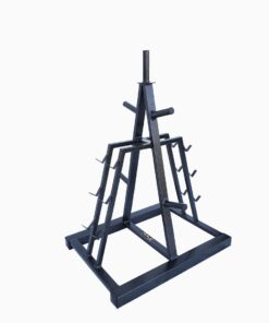 TITLE Weight Plate / Dumbbell Combo Stand