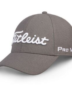 Titleist Golf Tour Elite Hat - Grey, White - M-L