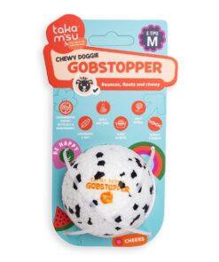 TKM Chewy Doggie Gobstopper Black Spots - S