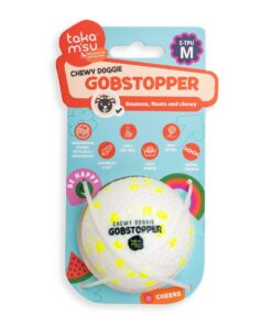TKM Chewy Doggie Gobstopper Yellow Spots - M