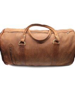 TM Leather Alex Traveling Bag - Brown