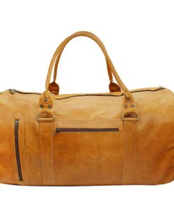 TM Leather Alex Traveling Bag - Butternut