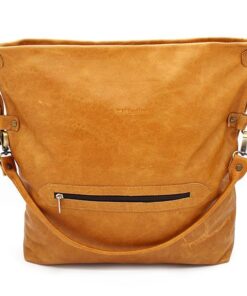 Tm Leather Long Tote Bag