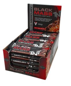 TNT Mercury Black Mass Bars - Choc Nut-Brownie Bar - 12 x 100g