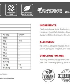 TNT Mercury Prime Vegan Protein - Cocoa Chocolate - 900g