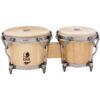 Toca 7" & 8-1/2" Traditional Series Wood Bongos - Natural