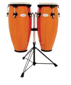 Toca Percussion 10" & 11" Synergy Series Conga Set With Stand - Amber