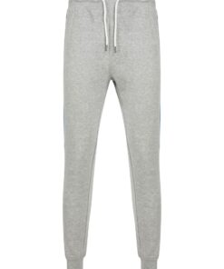 Tokyo Laundry - Mens Diablo Pant Cuffed Joggers with Colour Block Side Panels In Light Grey Marl (Parallel Import) - 2XL