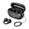 Toocki - M55 - Clip-On Bluetooth v5.3 Earbuds With Anti-Fall Case - Black