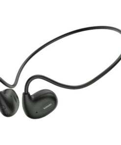 TOOCKI - Wireless Air Conduction Headset With Stereo Surround Sound - Black