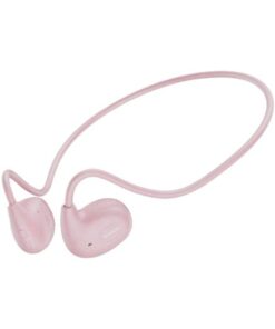 TOOCKI - Wireless Air Conduction Headset With Stereo Surround Sound - Pink