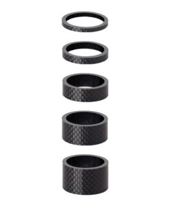 Toopre 5 Piece Carbon Fibre Stem Spacers - Large Set