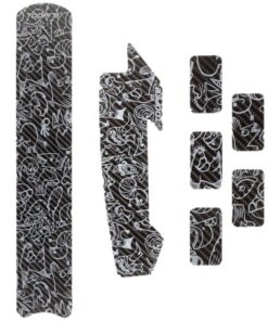 Toopre 7 Piece Bicycle Protection Decals - Stick On - Art