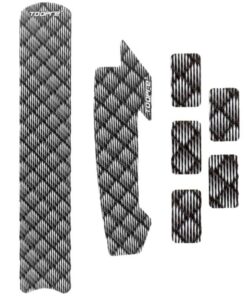 Toopre 7 Piece Bicycle Protection Decals - Stick On - Distort